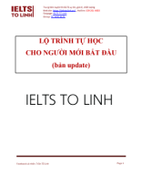 Lộ trình học cho người mới bắt đầu - Updated - IELTS Tố Linh 2.2025.pdf