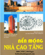 Nền Móng Nhà Cao Tầng (NXB Khoa Học Kỹ Thuật 2006) - Nguyễn Văn Quảng, 190 Trang.pdf