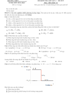 GK2 - HÓA HỌC 10 - Dùng chung 3 sách - Theo CV7991 - Đề 9.doc