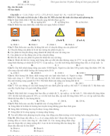 Đề thi thử TN THPT 2025 - Cấu trúc mới - Môn Vật Lí - Đề 21 - File word có lời giải.docx