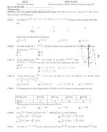 Đề thi thử TN THPT 2025 - Cấu trúc mới - Môn Toán Học - Đề 32 - File word có lời giải.docx