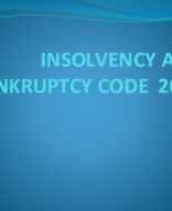 INSOLVENCY AND BANKRUPTCY CODE  2016.pptx