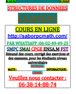 °Examens corrigés structures de données FST FES.pdf