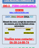 °°TDs ALGORITHMIQUE II FSBM CASABLANCA SMI3.pdf