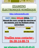 °SMI3 EXAMENS ELECTRONIQUE NUMÉRIQUE FSA-AGADIR.pdf