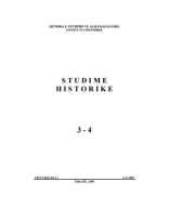 Revista Studime Historike 3-4, 2007