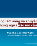 09.35-09.50 Gánh nặng lâm sàng và khuyến cáo mới trong chủng ngừa não mô cầu nhóm B_Mar 2024 - Copy.pptx