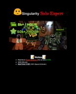  Singularity Solo Expert 11:09