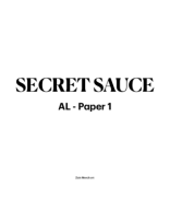 Secret sauce P1 final.pdf