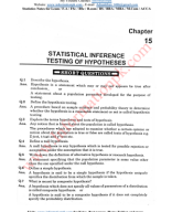 Chapter # 15 - Statistical Inference Testing of Hypothesis (Short Questions).pdf