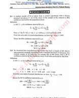 Chapter # 14 - Statistical Inference Estimation (Exercise Questions).pdf