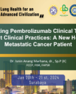 03. Translating pembrolizumab clinical trial into current clinical practices as a new hope for metastatic NSCLC patients_Dr. dr. Isnin Anang Marhana, Sp.P(K), FCCP, FISR, FAPSR.pdf