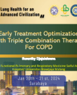 02 Early Treatment Optimization with Triple Combination Therapy for COPD_Dr. dr. Susanthy Djajalaksana, Sp.P(K)