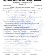 D.J. Science College - XI Botany Prelim Paper.pdf