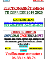 ELECTROMAGNÉTISME-S4 TD FSR.pdf