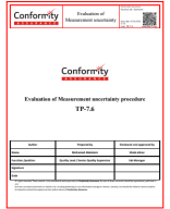 TP 7.6 Evaluation of measurement of uncertainty Procedure.pdf