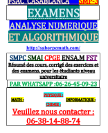 + Examens Analyse numérique & algorithme FPL-LARACH.pdf