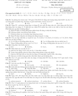 90 . Đề thi thử TN THPT 2024 - Môn Hóa Học - THPT Hàn Thuyên - Bắc Ninh (Lần 2) - File word có lời giải.docx