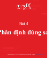 [PTB - Slides] Buổi 4_ Phân định đúng sai.pptx