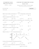 6. Đề thi thử TN THPT môn Toán năm 2024 - THPT Lạng Giang 1 - Bắc Giang.docx