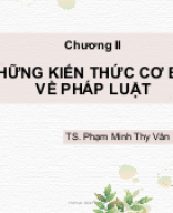 Chương 2 Những kiến thức cơ bản về pháp luật.pptx