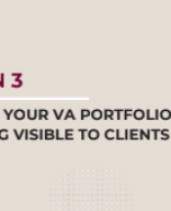 [Lesson 3] Building Your VA Portfolio and Becoming Visible to Clients.pdf