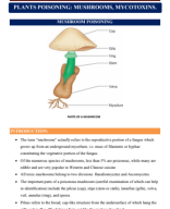 19. PLANTS POISONING - MUSHROOMS, MYCOTOXINS.pdf