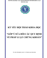 Kỷ yếu hội thảo - Góp ý sửa đổi Luật Chứng khoán-FINAL.pdf