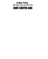 Chinh phục đề thi vào 10 chuyên - Khối chuyên Anh (Dương Thị Hương.pdf