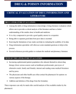 20. CRITICAL EVALUATION OF DRUG INFORMATION AND LITERATURE.pdf