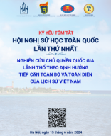 Hội nghị Sử học Toàn quốc lần thứ nhất--Kỷ yếu Tóm tắt--Final.pdf