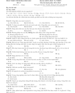 27. Đề thi thử bám sát cấu trúc đề minh họa TN THPT 2024 - Môn Hóa Học - Đề 27 - File word có lời giải.docx