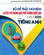 BO DE TRAC NGHIEM LUYEN THI THPT MON TIENG ANH 2020.pdf