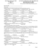 17. Đề thi thử bám sát cấu trúc đề minh họa TN THPT 2024 - Môn Sinh Học - Đề 17 - File word có lời giải.pdf