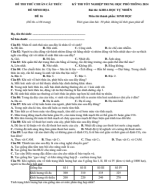 16. Đề thi thử bám sát cấu trúc đề minh họa TN THPT 2024 - Môn Sinh Học - Đề 16 - File word có lời giải.pdf