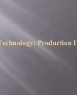 Technology- Production II.pptx