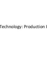 Technology- Production I.pptx