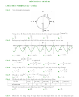 Đề 6 - Cuối kì 1 - Toán 11 - KNTT (70TN-30TL).docx