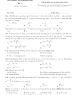 14. Đề thi thử bám sát cấu trúc đề minh họa TN THPT 2024 - Môn Vật Lí - Đề 14 - File word có lời giải.docx