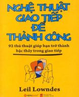 Nghệ Thuật Giao Tiếp Để Thành Công.pdf