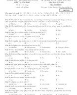 97 . Đề thi thử TN THPT 2024 - Môn Hóa Học - Liên trường Quảng Nam (Lần 1) - File word có lời giải.docx