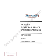 SOP-HSE-002-REV00 - PROSEDUR IDENTIFIKASI BAHAYA DAN PENILAIAN RESIKO (IBPR) - w.pdf