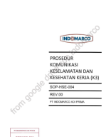 SOP-HSE-004-REV00 - PROSEDUR KOMUNIKASI KESEHATAN DAN KESEHATAN KERJA (K3) - w.pdf