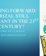 3.5 Final Lecture  Looking Forward- Is Rizal Still Relevant in the 21st Century.pptx