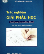 TRẮC NGHIỆM GIẢI PHẪU HỌC - TS.BS Nguyễn Hoàng Vũ - Đại học Y dược.pdf