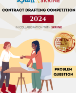 KPUM x SKRINE Contract Drafting Competition Problem Question 2024