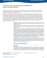 American Society of Hematology 2019 guidelines for immune thrombocytopenia.pdf