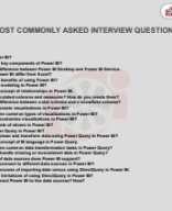 INTERVIEW QUESTIONS