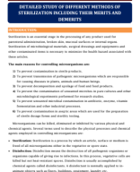 11. DETAILED STUDY OF DIFFERENT METHODS OF STERILIZATION INCLUDING THEIR MERITS AND DEMERITS.pdf