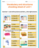 Checking (từ vựng + mẫu câu) lớp 5 kì 1 Bùi Liễu.pdf